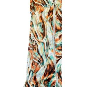 SHEIN Multicolor Swirl Swim Sarong